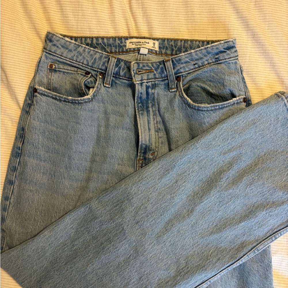 Abercrombie & Fitch 90s relaxed jean Curve Love